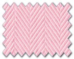 100% Cotton Pink Herringbone