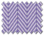 100% Cotton Purple Herringbone