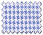 100% Cotton Light Blue Dobby