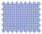 100% Cotton Light Blue/White Dobby