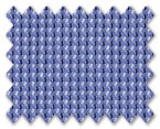 100% Cotton Blue/Dark Blue Dobby
