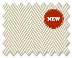 100% Cotton Khaki Herringbone