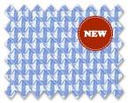 100% Cotton Light Blue Dobby