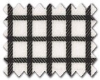 100% Cotton Black Check