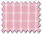 100% Cotton Pink Check