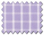 100% Cotton Purple Check