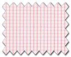 100% Cotton Pink Check