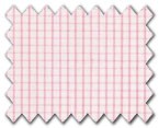 100% Cotton Pink Check