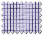 100% Cotton Purple Check