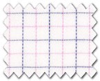 100% Cotton Pink/Blue Check