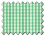 100% Cotton Green Check