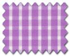 100% Cotton Purple Check
