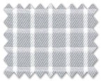 100% Cotton Grey Check