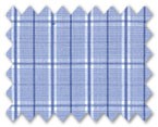 100% Cotton Blue/Dark Blue Check