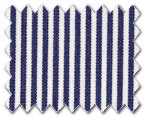100% Cotton Navy Stripe