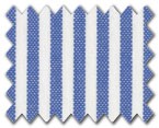 100% Cotton Blue Stripe