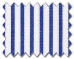100% Cotton Blue Stripe