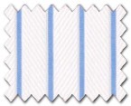 100% Cotton Light Blue Stripe