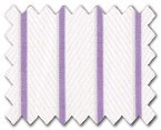 100% Cotton Purple Stripe