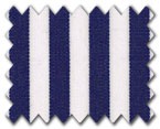 100% Cotton Dark Blue Stripe