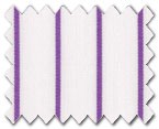 100% Cotton Purple Stripe
