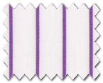 100% Cotton Purple Stripe