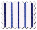 100% Cotton Blue/Dark Blue Stripe