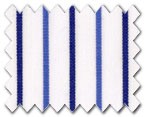 100% Cotton Blue/Dark Blue Stripe