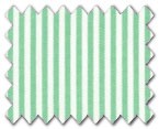 100% Cotton Green Stripe
