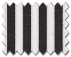 100% Cotton Black Stripe