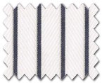 100% Cotton Navy Stripe