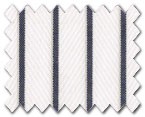 100% Cotton Navy Stripe