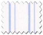 100% Cotton Light Blue Stripe