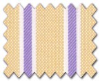 100% Cotton Yellow/Purple Stripe