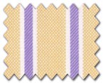 100% Cotton Yellow/Purple Stripe