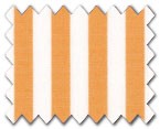 100% Cotton Orange Stripe