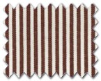 100% Cotton Brown Stripe