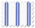 100% Cotton Blue Stripe