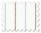 100% Cotton Maroon/Blue Stripe