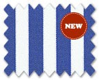 100% Cotton Blue Stripe