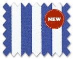 100% Cotton Blue Stripe