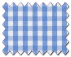 160's Cotton Light Blue Check