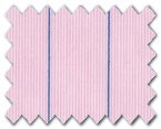 160's Superfine Cotton Pink Stripe