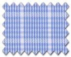 160's Cotton Light Blue Check