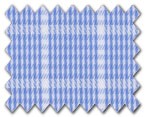 160's Cotton Light Blue Check