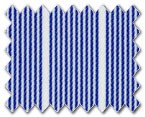 160's Superfine Cotton Navy Stripe