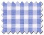 160's Superfine Cotton Light Blue Check