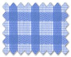 Wrinkle Free Cotton Blue Check