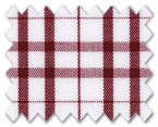 Wrinkle Free Cotton Red Check