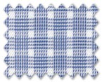 Wrinkle Free Cotton Dark Blue Check